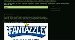 Desktop Screenshot of fantazzle.com